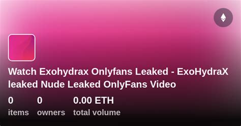 exohydrax leaked of|exohydrax+leaked+of 